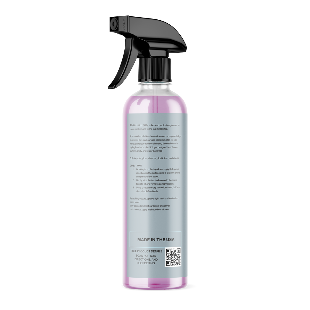 SC-1 Waterless Si02 Car Wash