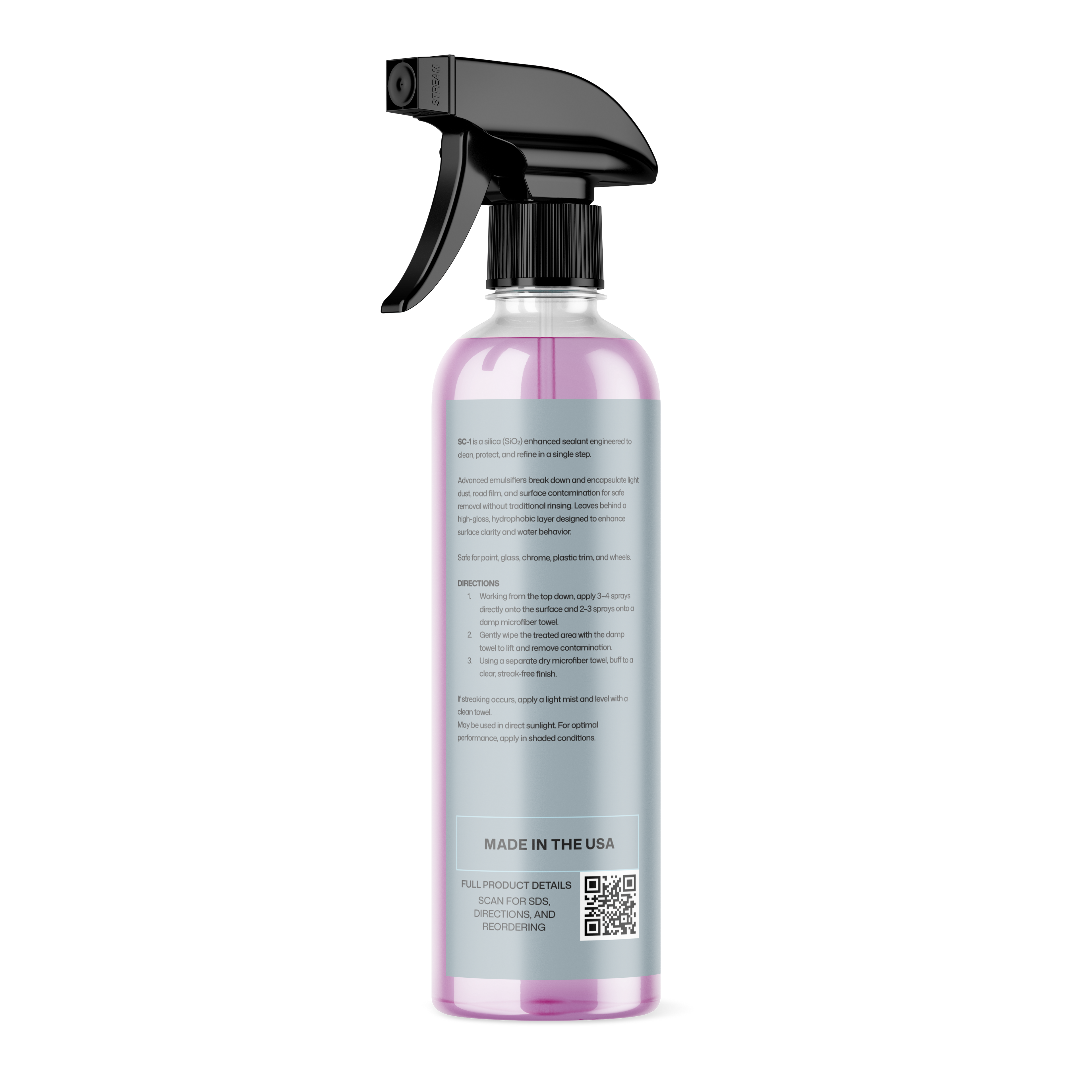 SC-1 Waterless Si02 Car Wash